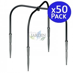 Drip Irrigation Spike | Pack of 50 Drip Irrigation Spikes with 4 Outlets | Drip Irrigation Spike with Included 60cm Microtube