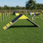 Pont d'agilité galvanisé pour chiens 253 x 64 x 90 cm | Parcours d'obstacles pour l'entraînement canin Pont d'agilité galvanisé pour chiens 253 x 64 x 90 cm | Parcours d'obstacles pour l'entraînement canin