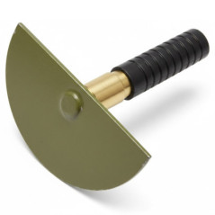 Raschietto a mezzaluna 14 cm Filettatura M12/175 per spazzacamino | Pulizia canna fumaria