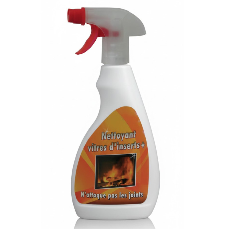 Konzentrierter Kaminglasreiniger-Spray 500 ml | Ofenglasreinigung