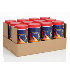 Pack 12 Deshollinador de Chimenea 900 gr | Limpiador Antihollín para Estufas y Conductos de Humo