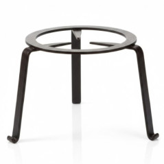 Trebede de Hierro para Chimenea 23x26 cm | Soporte para Ollas y Sartenes en Fuego y Brasas