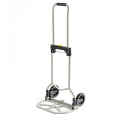 Carretilla Plegable de Acero | Resistente hasta 70 kg | Carreta 38 x 37 x 96 cm | Ideal para Jardin y Tareas de Mantenimiento