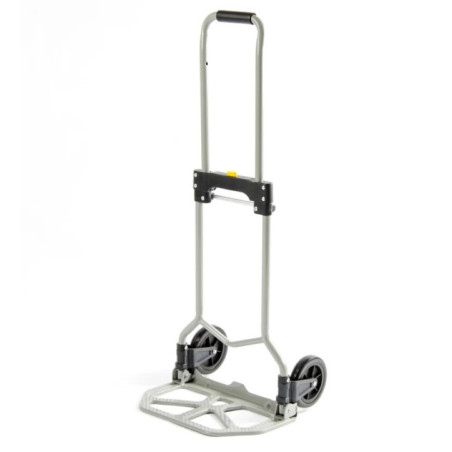 Carretilla Plegable de Acero | Resistente hasta 70 kg | Carreta 38 x 37 x 96 cm | Ideal para Jardin y Tareas de Mantenimiento