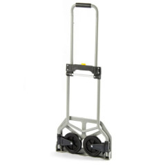 Carretilla Plegable de Acero | Resistente hasta 70 kg | Carreta 38 x 37 x 96 cm | Ideal para Jardin y Tareas de Mantenimiento