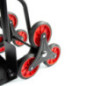 Folding Stair Trolley | Supports up to 200kg | Steel Trolley 58x54x116cm | Ideal for Maintenance Tasks