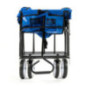 Multipurpose Folding Trolley | Supports up to 70kg | Steel Trolley with Heavy-Duty Wheels | Easy to Store | Ideal for Cargo