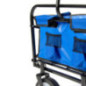 Multipurpose Folding Trolley | Supports up to 70kg | Steel Trolley with Heavy-Duty Wheels | Easy to Store | Ideal for Cargo
