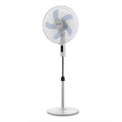 Ventilador de Pie Orbegozo de 3 Velocidades | Ventilador Oscilante de 40cm | Temporizador de 12h | Altura Regulable 130cm