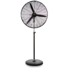 Ventilador de Pie Orbegozo de 3 Velocidades | Ventilador de Hierro Fundido Oscilante de 65cm | Altura Regulable 171cm