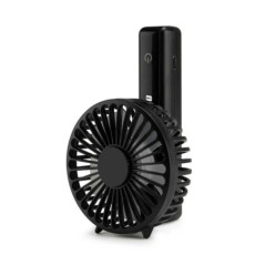 Ventilador de Mano de 4 Velocidades Orbegozo | Ventilador Portatil Ligero 2,5W | Indicador de Bateria y Control Tactil