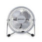 Mini Ventilador Sobremesa Silencioso | Ventilador Pequeño de Metal para Espacios Reducidos de 10 cm | Potencia 2,5W