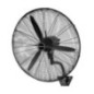 Ventilador de parede industrial Orbegozo com 3 velocidades | Ventilador oscilante de 180 W e 65 cm | Cabeça multidirecional