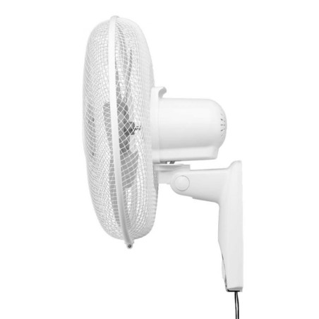 Ventilador de Pared 3 Velocidades Orbegozo | Ventilador Oscilante Silencioso 45W 40cm | Cabezal Inclinable Ajustable