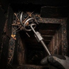 4 cm Nestentferner mit M12/175-Gewinde für Schornsteinreinigung | Zubehör für die Schornsteinreinigung