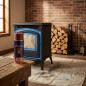 Vernice spray resistente al calore 400 ml rosso opaco | Camino e stufa a pellet