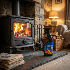 Limpiacristales Chimenea Pulverizador 650 ml | Limpieza Cristal Estufa