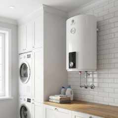 Chauffe-eau électrique vertical Seico 50 litres, 1500 W, 38,5 x 74,2 cm | Chauffe-eau électrique