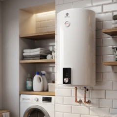 Seico 100-Liter-Vertikal-Elektro-Warmwasserbereiter 1500 W 45 x 96,2 cm | Elektrischer Warmwasserbereiter