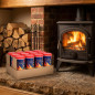 Pack 12 Deshollinador de Chimenea 900 gr | Limpiador Antihollín para Estufas y Conductos de Humo