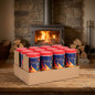 Pack of 12 Chimney Sweeps 900g | Soot Remover for Stoves and Flues