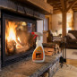 Concentrated Fireplace Glass Cleaner Spray 500ml | Stove Glass Cleaning Concentrated Fireplace Glass Cleaner Spray 500ml | Stove Glass Cleaning