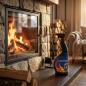 Fireplace Glass Cleaner Spray 650 ml | Stove Glass Cleaning