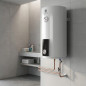 Aquecedor de água elétrico vertical Seico de 50 litros, 1500 W, 38,5 x 74,2 cm | Aquecedor de água elétrico Aquecedor de água elétrico vertical Seico de 50 litros, 1500 W, 38,5 x 74,2 cm | Aquecedor de água elétrico