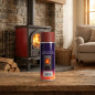Vernice spray resistente al calore 400 ml rosso opaco | Camino e stufa a pellet