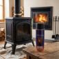 Vernice spray resistente al calore 400 ml nero opaco | Camino e stufa a pellet