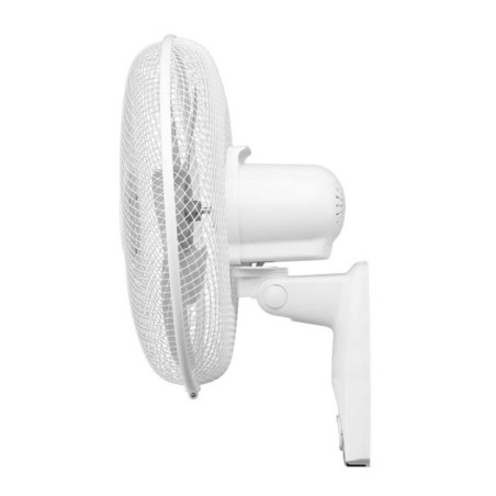 Ventilateur mural Orbegozo à 3 vitesses | Ventilateur oscillant silencieux de 40 cm avec télécommande | Tête inclinable