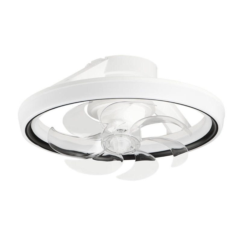 Ventilador de Techo con Luz LED Ajustable Orbegozo | Ventilador Silencioso de 47cm con Mando a Distancia | Modo Invierno-Verano