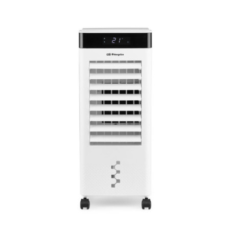 Resfriador de ar evaporativo Orbegozo de 6 litros | Resfriador de ar, purificador de ar e umidificador | Temporizador de 12 hora