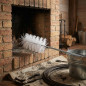 Escobillón Deshollinador Chimenea Nylon Ø8 cm Rosca M12/175 | Limpieza Conductos