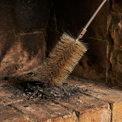 Escobillón Deshollinador Chimenea Acero Ø8 cm Rosca M12/175 | Limpieza Conductos