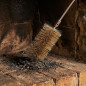 Brosse de cheminée en acier Ø8 cm Filetage M12/175 | Nettoyage des conduits de cheminée