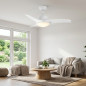 Orbegozo Ceiling Fan with Adjustable LED Light | 105cm Silent Fan with Remote Control | Winter-Summer Mode Orbegozo Ceiling Fan with Adjustable LED Light | 105cm Silent Fan with Remote Control | Winter-Summer Mode