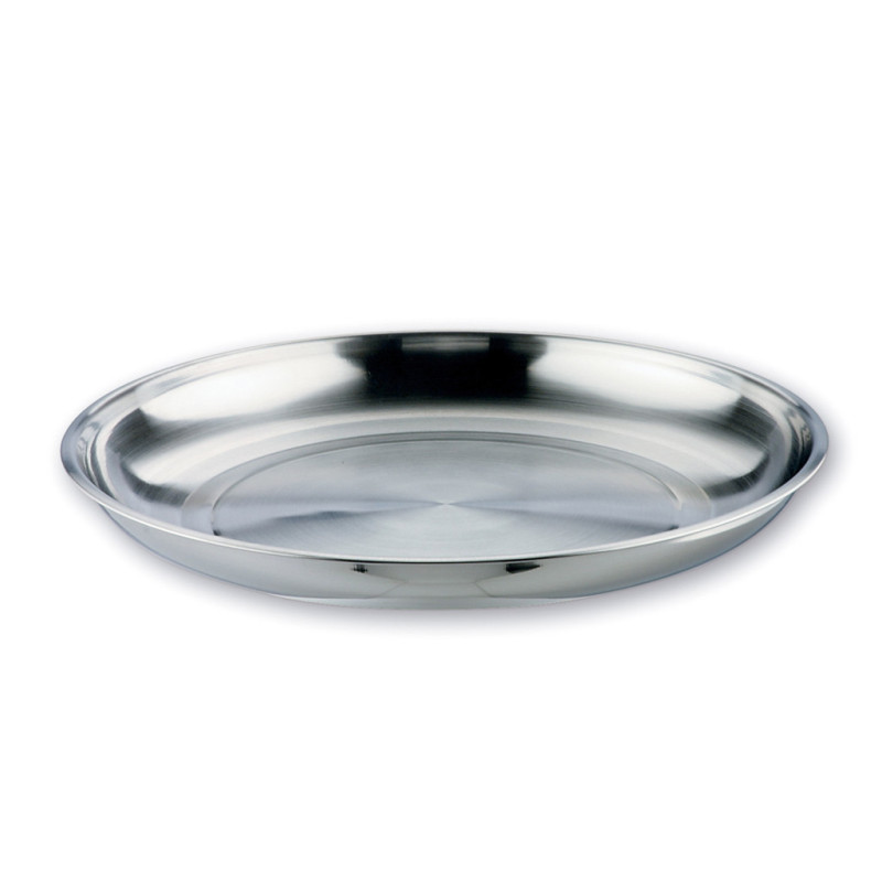 Bandeja para servir frutos do mar Lacor em aço inoxidável, 50 cm | Prato para frutos do mar | Cozinha profissional | Pode ser la