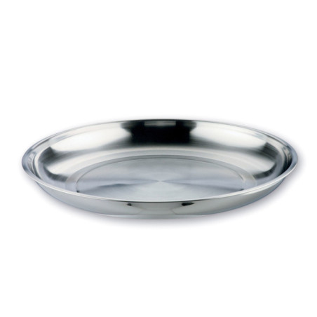 Bandeja para servir frutos do mar Lacor em aço inoxidável, 50 cm | Prato para frutos do mar | Cozinha profissional | Pode ser la