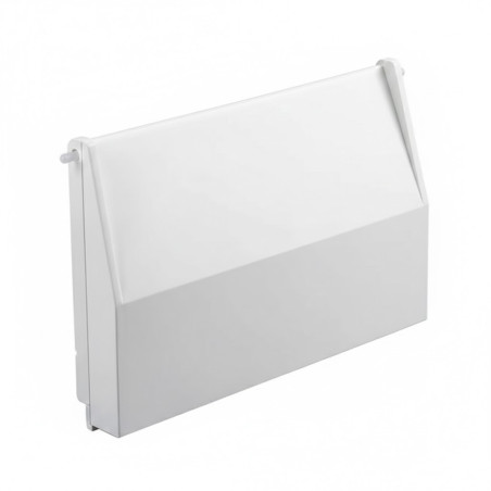 Compuerta Skimmer con bisagra | Puerta de Recambio para Skimmer de 15 litros, 19,5 x 13,5 cm, Blanco
