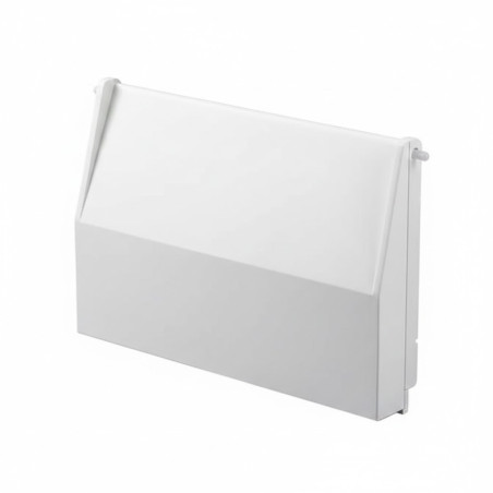 Compuerta Skimmer con bisagra | Puerta de Recambio para Skimmer de 15 litros, 19,5 x 13,5 cm, Blanco