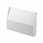 Compuerta Skimmer con bisagra | Puerta de Recambio para Skimmer de 15 litros, 19,5 x 13,5 cm, Blanco