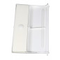 Porte skimmer à charnière blanch | Porte de remplacement pour écumoire 15 litres, 19,5 x 13,5 cm