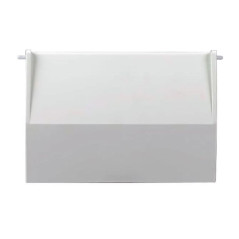 Porte skimmer à charnière blanch | Porte de remplacement pour écumoire 15 litres, 19,5 x 13,5 cm