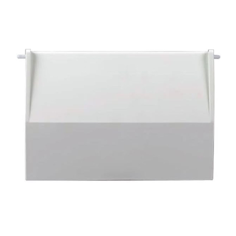 Porte d'écumoire à charnière | Contenitore di ricambio per écumoire 15 litri, 19,5 x 13,5 cm, bianco