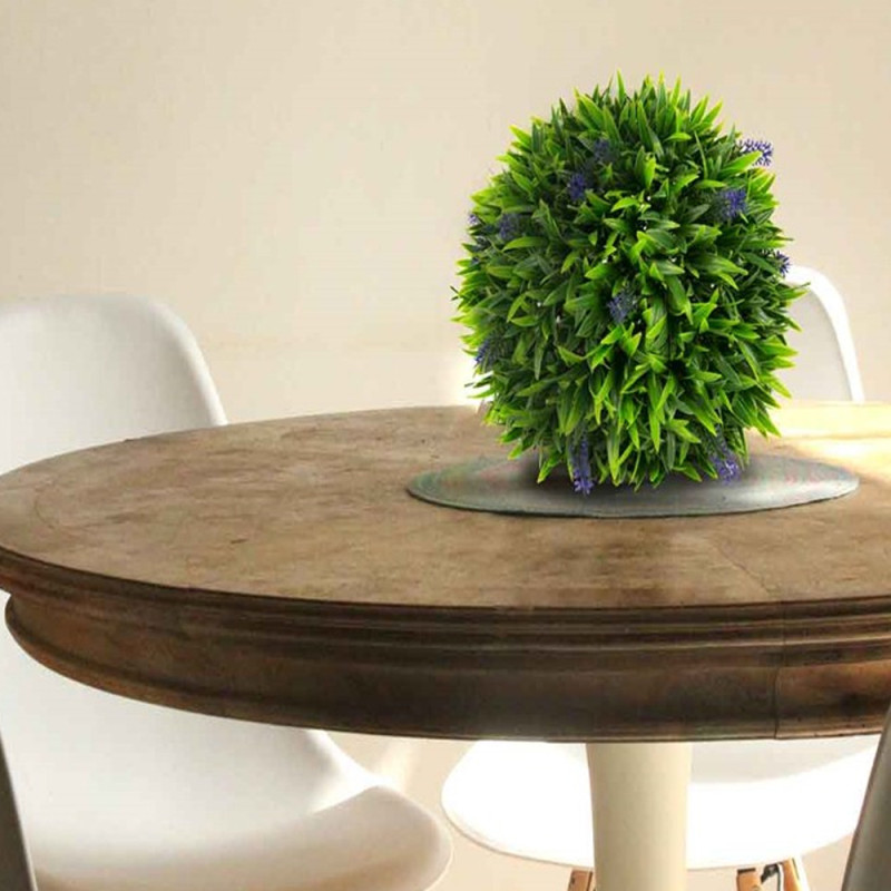 Purple Decorative Sphere 38 cm complement your Interior or Exterior decoration. Natural Plant Appearance Purple Decorative Sphere 38 cm complement your Interior or Exterior decoration. Natural Plant Appearance