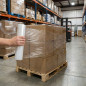 Manuelle Verpackungsfolienrolle 12,5 cm x 175 m, 15 Mikron | Ideal für Lagerung und Transport | Transparente Folie