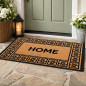 Tapis d'entrée 75 x 45 cm | Antidérapant et résistant | Matière flexible et recyclable | Idéal pour l'entrée de la maison