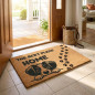 Felpudo de Perro 75x45 cm | Alfombra Antideslizante y Resistente | Material Flexible y Reciclable | Ideal para Entrada Hogar Felpudo de Perro 75x45 cm | Alfombra Antideslizante y Resistente | Material Flexible y Reciclable | Ideal para Entrada Hogar