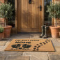 Felpudo de Perro 75x45 cm | Alfombra Antideslizante y Resistente | Material Flexible y Reciclable | Ideal para Entrada Hogar Felpudo de Perro 75x45 cm | Alfombra Antideslizante y Resistente | Material Flexible y Reciclable | Ideal para Entrada Hogar